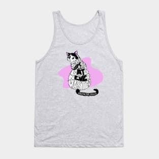 Time with cats is never wasted quote Tank Top